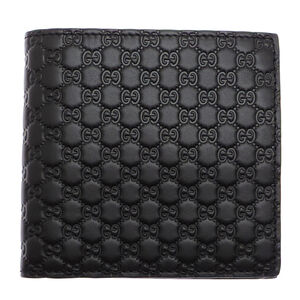 Gucci Outlet Item: Women's/Men's Bi-fold Wallet, 150413, Microguccissima Leat...